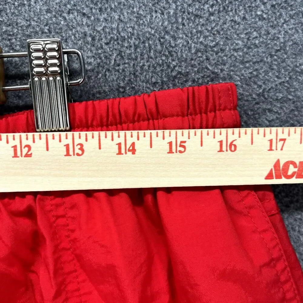 The Finals Swim Shorts‎ Mens XXL Red Trunk Deck with Back Pocket